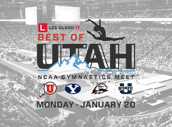 Les Olson IT Best of Utah NCAA Gymnastics Meet